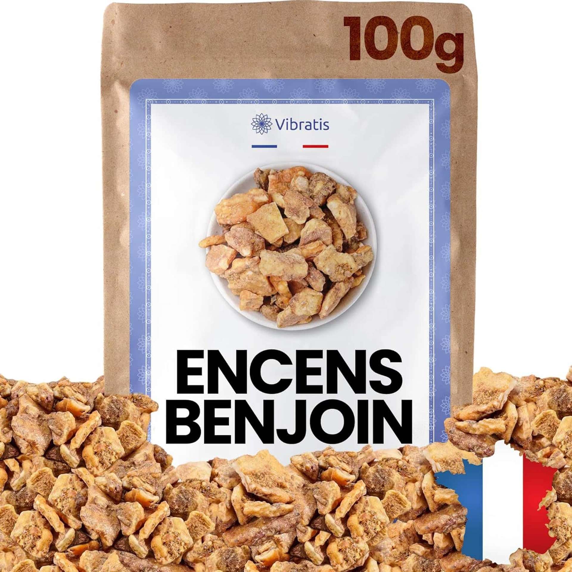 Benjoin brun en grain Vibratis